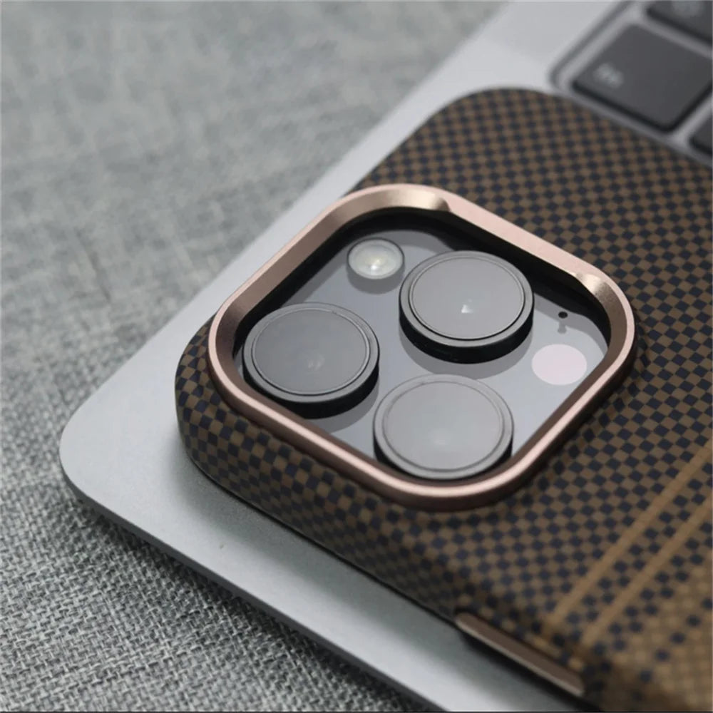 Carbon Fiber Relief Magsafe Case