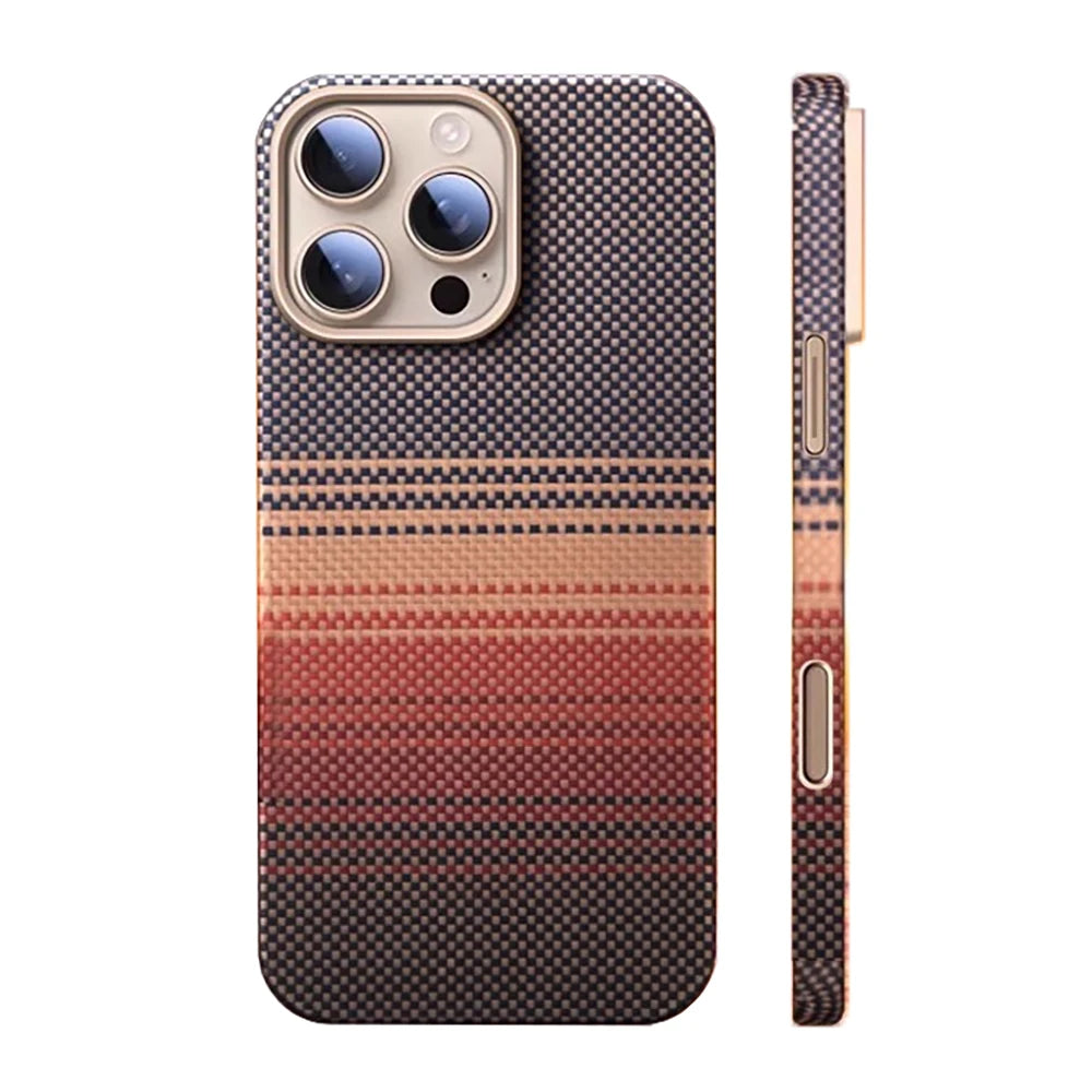 Carbon Fiber Relief Magsafe Case