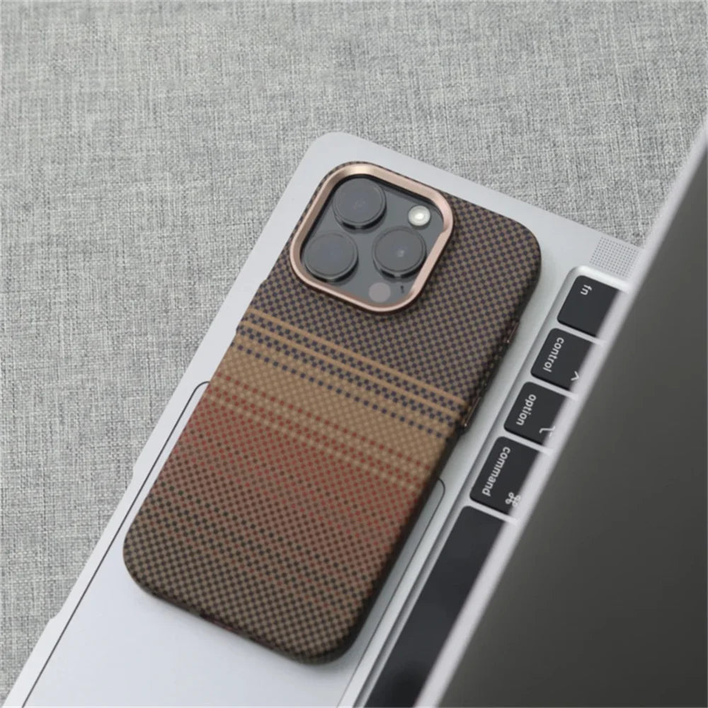 Carbon Fiber Relief Magsafe Case