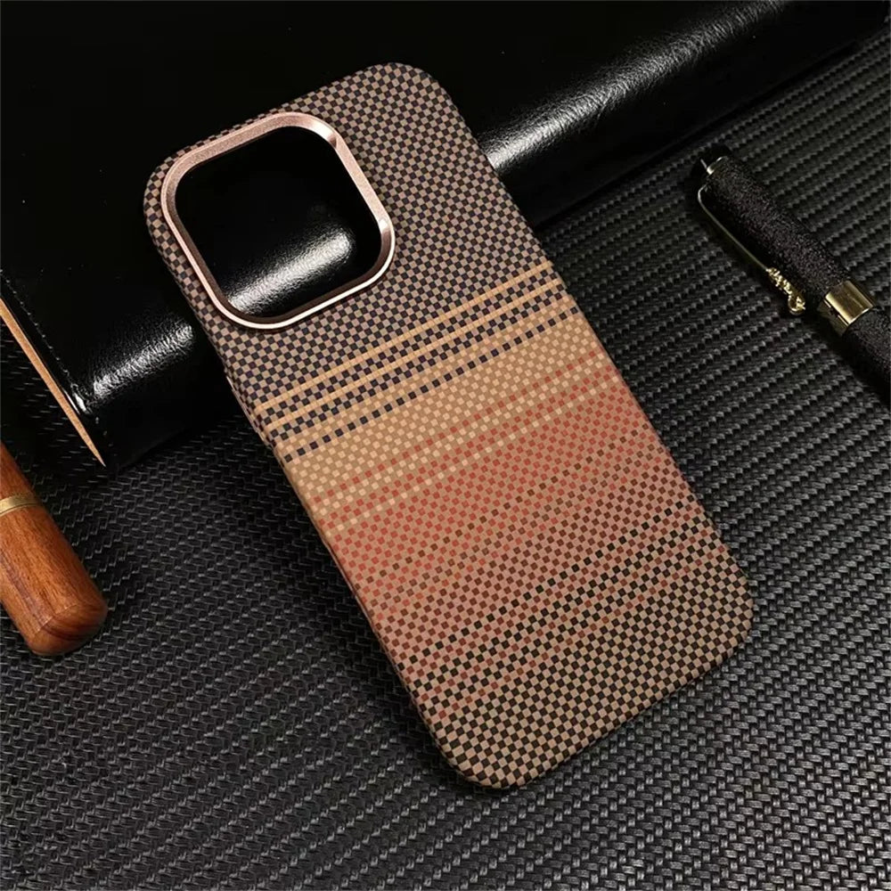 Carbon Fiber Relief Magsafe Case