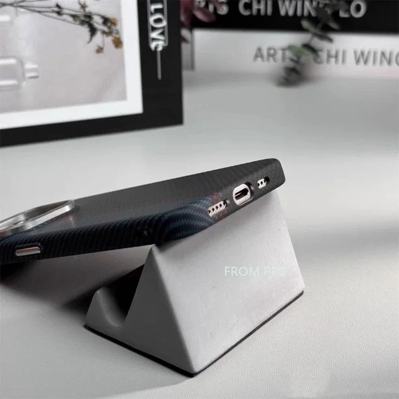Carbon Fibre Magnetic Phone Case